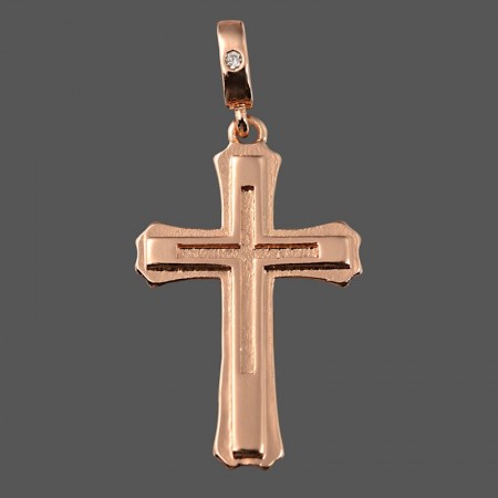 Позолоченный крест Fallon 86100307 фото | Brulik