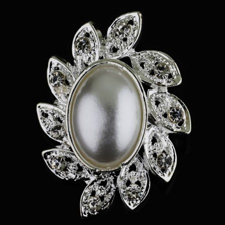 Очаровательная брошь с жемчужиной 6395 фото | Brulik