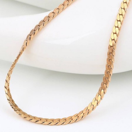 Поразительная цепочка в позолоте 42927 фото | Brulik