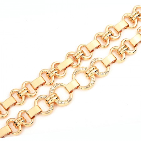 Позолоченное колье  Fallon 8120011* фото | Brulik