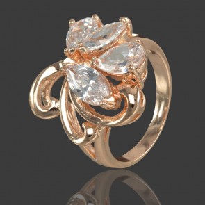 Позолоченное кольцо Fallon 8325312 фото | Brulik