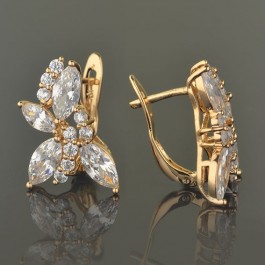 Позолоченные серьги  XP 9197