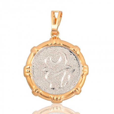Позолоченный кулон Знаки Зодиака Xuping 3341-телец фото | Brulik