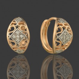 Позолоченные серьги Xuping  20231