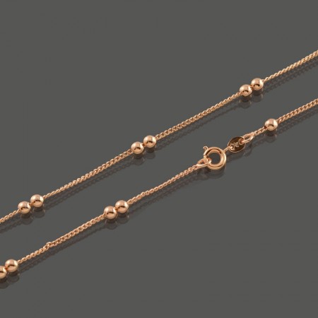 Позолоченная цепочка XP 4877-55 фото | Brulik