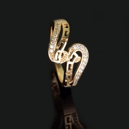 Позолоченное кольцо  XP 1001