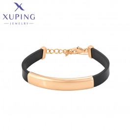 Позолоченный кожаный браслет Xuping A00288269
