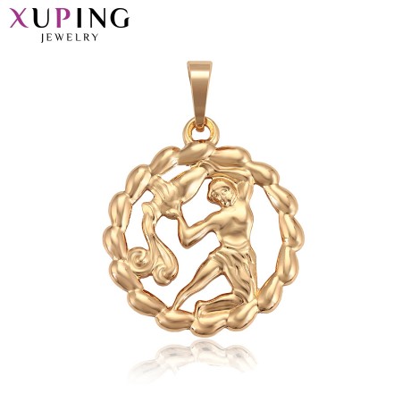 Позолочений кулон Xuping 34972-водолій фото | Brulik