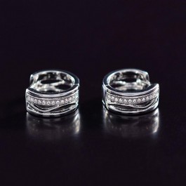 Серьги с фианитами ХР 10-9385