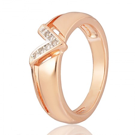 Позолоченное кольцо Fallon 93202102 фото | Brulik