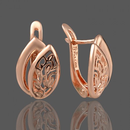 Позолоченные серьги Fallon 82100575 фото | Brulik