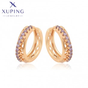 Позолочені сережки Xuping X001067961 фото | Brulik
