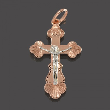 Позолоченный крест Fallon 96100228 фото | Brulik