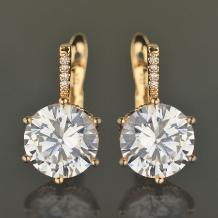 Позолоченые серьги ХР 2715 фото | Brulik