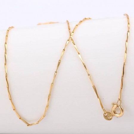 Утонченная цепочка в позолоте 42973 фото | Brulik
