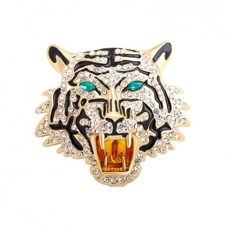 Брошь "Тигр" 8860 фото | Brulik