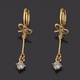 Позолоченные серьги  XP 9191