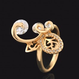 Позолоченное кольцо XP 1572