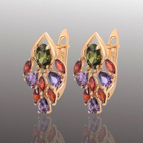 Позолочені сережки  Xuping X000441699 фото | Brulik