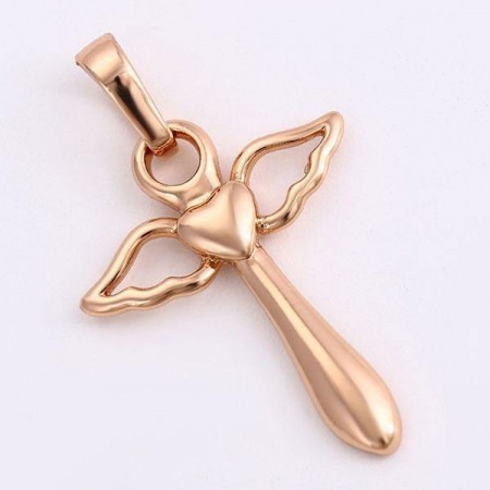 Позолоченный крестик Xuping 32945 фото | Brulik