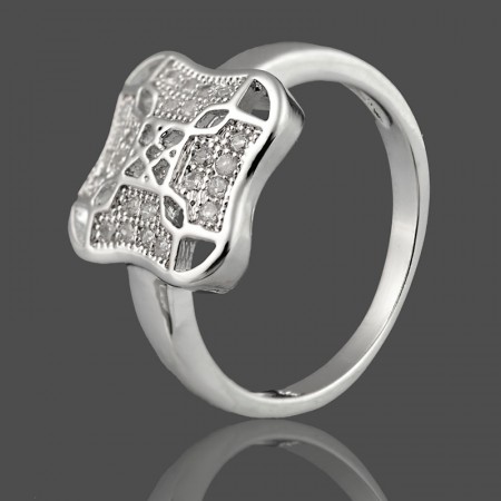 Кольцо с фианитами Fallon 4326348 фото | Brulik