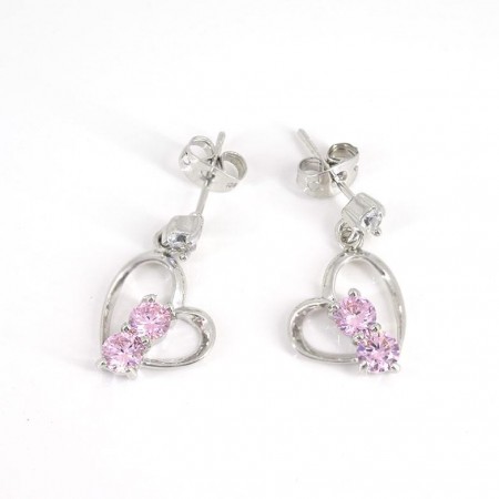 Серьги с фианитами 2294 фото | Brulik