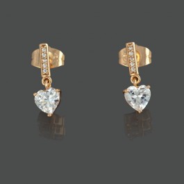 Позолоченные серьги-гвоздики Xuping 9665