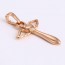 Позолоченный крестик Xuping 32945 фото | Brulik