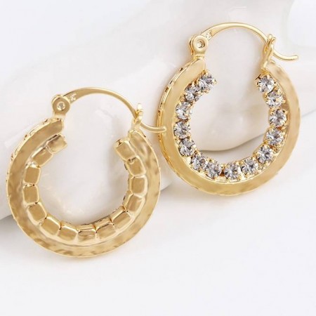 Эффектные серьги с замком-булавкой оптом 91006 фото | Brulik