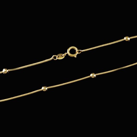 Позолоченная цепочка XP 4216-45 фото | Brulik