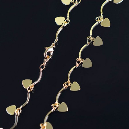 Позолоченная цепочка  Fallon 8420050-48 фото | Brulik