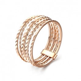 Позолоченное кольцо Italina 112086