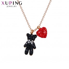 Позолоченная цепочка с кулоном Xuping 4521