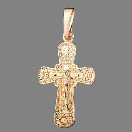 Позолоченный крест Fallon 86100428 фото | Brulik