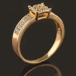 Позолоченное кольцо XP 1882