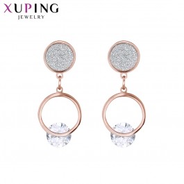 Позолоченные серьги Xuping E-916