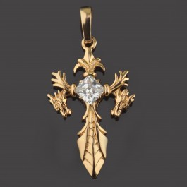 Позолоченный крестик XP 3046