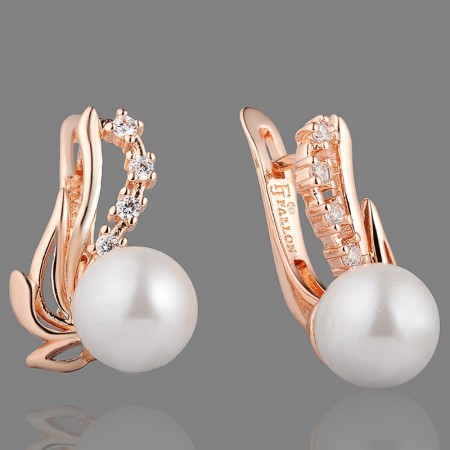 Позолоченные серьги Fallon 82202691 фото | Brulik