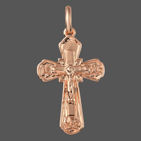 Позолоченный крест Fallon 86100322 фото | Brulik