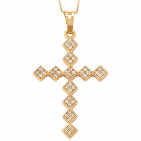 Кулон "Крест" 32229 фото | Brulik