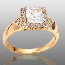 Позолочена каблучка  Xuping 10949