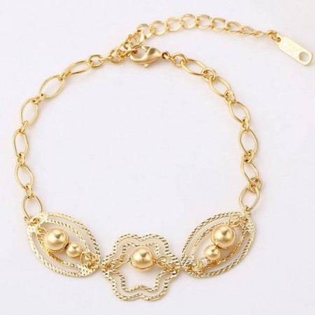 Кокетливый браслет в позолоте 74166 фото | Brulik