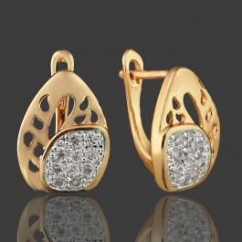 Позолоченные серьги Fallon 9224901