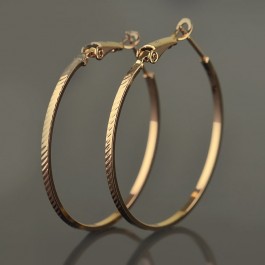 Позолоченные серьги кольца XP 2008