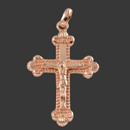 Позолоченный крест Fallon 86100034 фото | Brulik