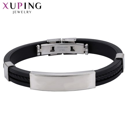Браслет каучуковый Xuping  52354 фото | Brulik