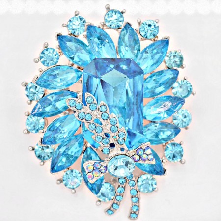 Брошь "Яркость сияний " 918556 фото | Brulik