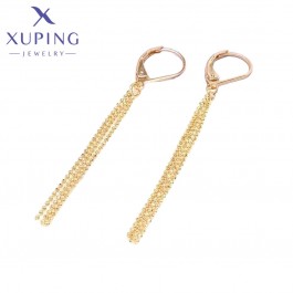 Позолочені сережки ланцюжки Xuping 24685