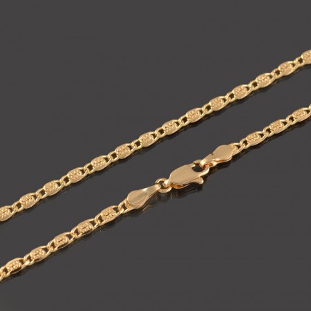 Позолоченная цепочка XP 4980-50 фото | Brulik