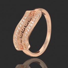 Позолоченное кольцо Fallon 83201020